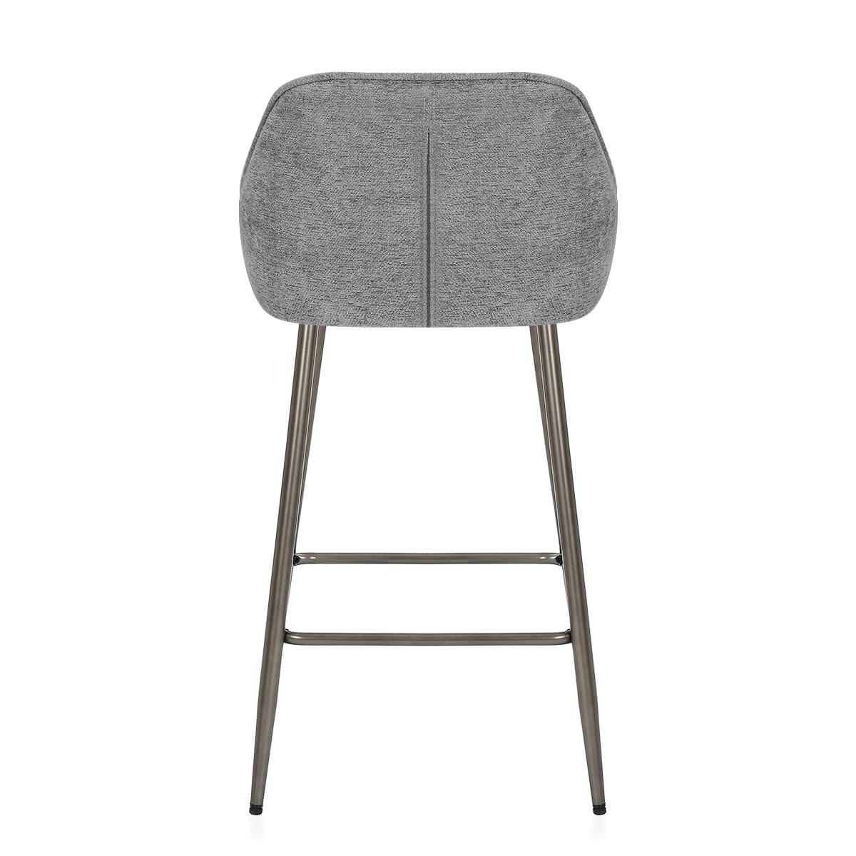 Cairns Bar Stool Grey Fabric