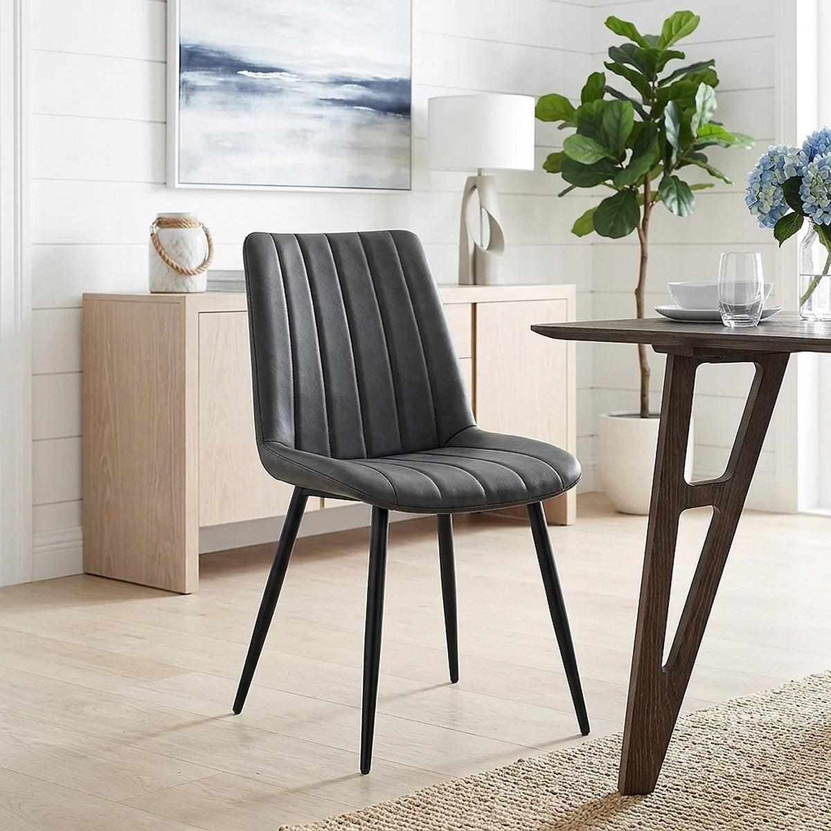 Camino Dining Chair Antique Charcoal