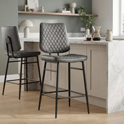 Caprice Bar Stool Antique Grey