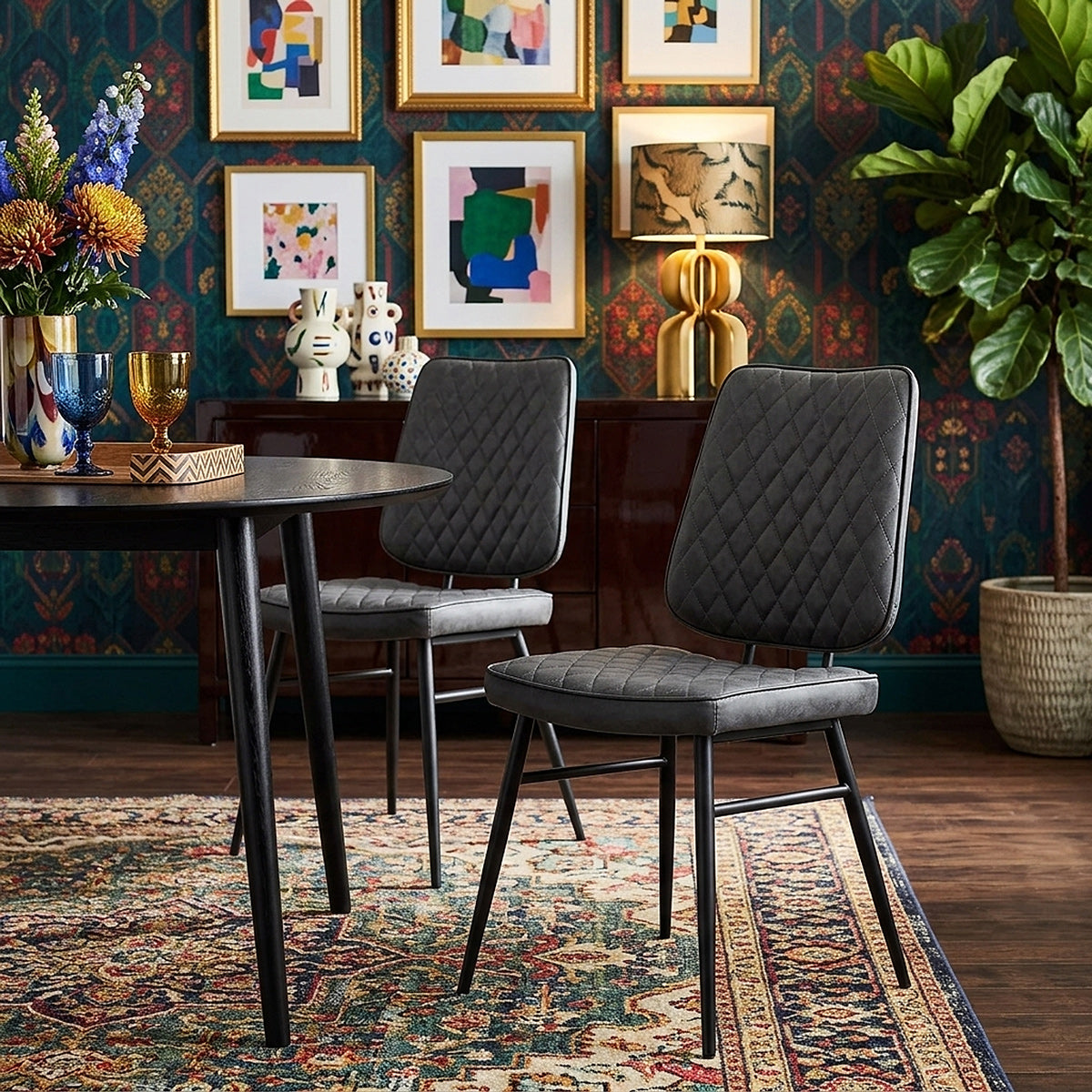 Caprice Dining Chair Antique Grey