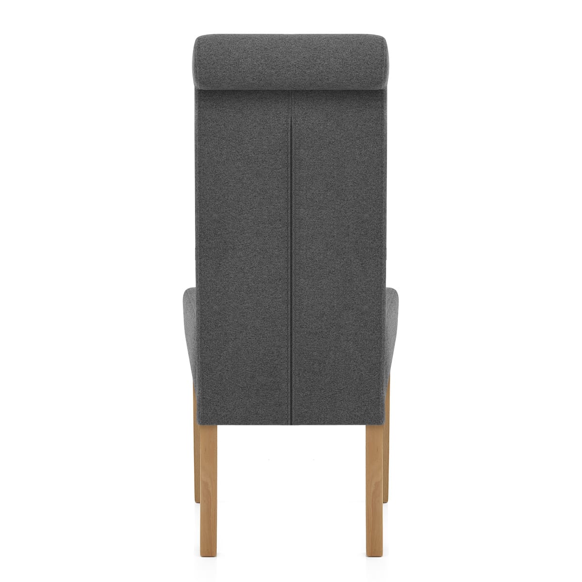 Carolina Dining Chair Charcoal Fabric