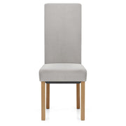 Carolina Dining Chair Grey Velvet