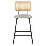 Cassis Bar Stool Grey