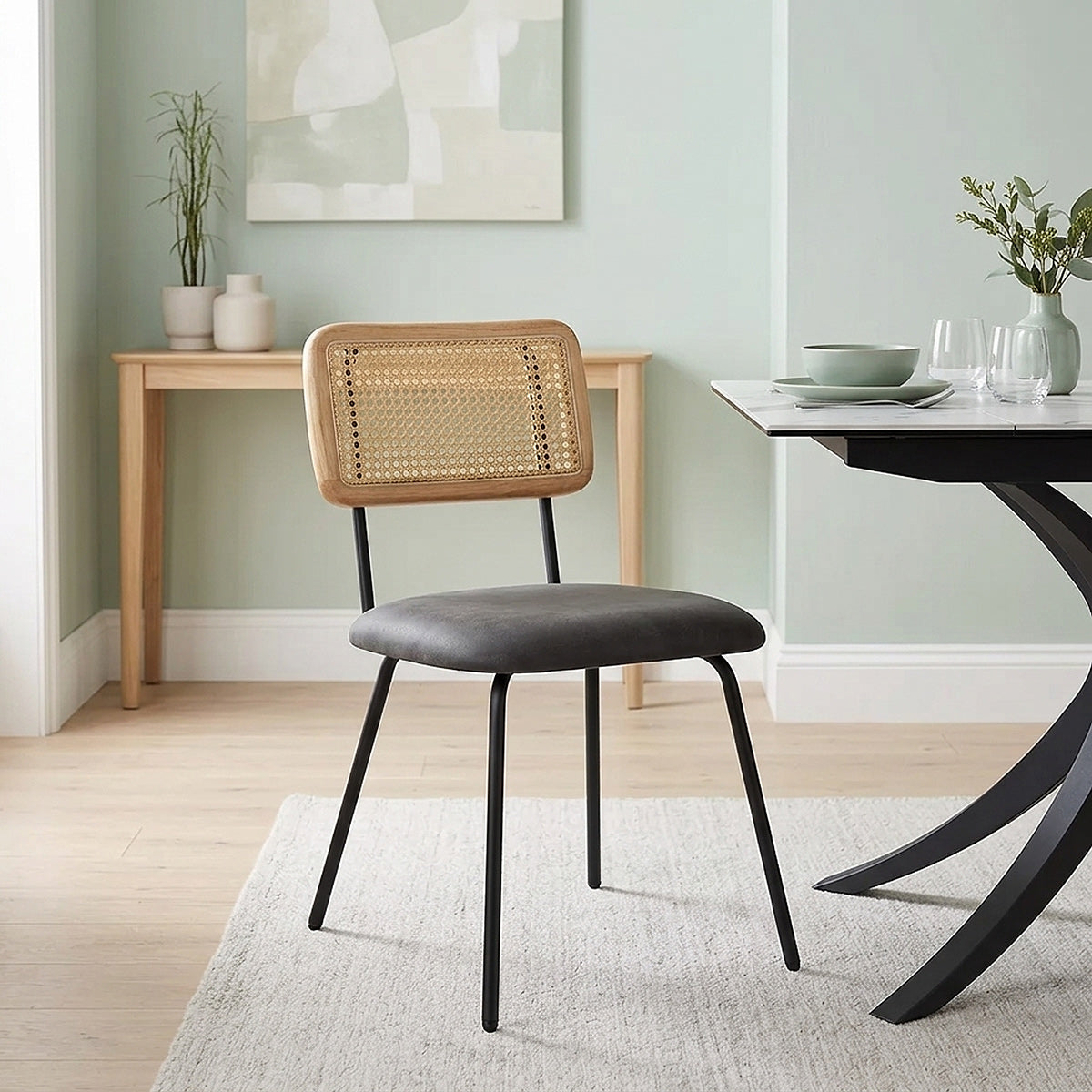 Cassis Dining Chair Charcoal