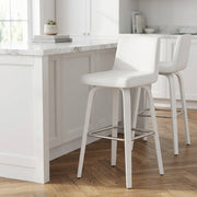 Charlotte Kitchen Stool White