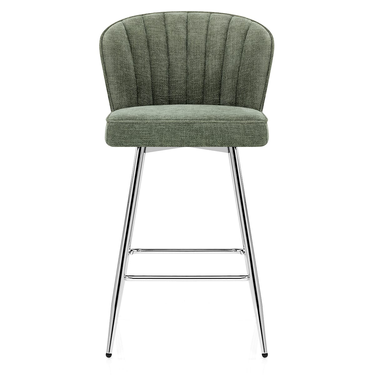 Chase Bar Stool Green Fabric
