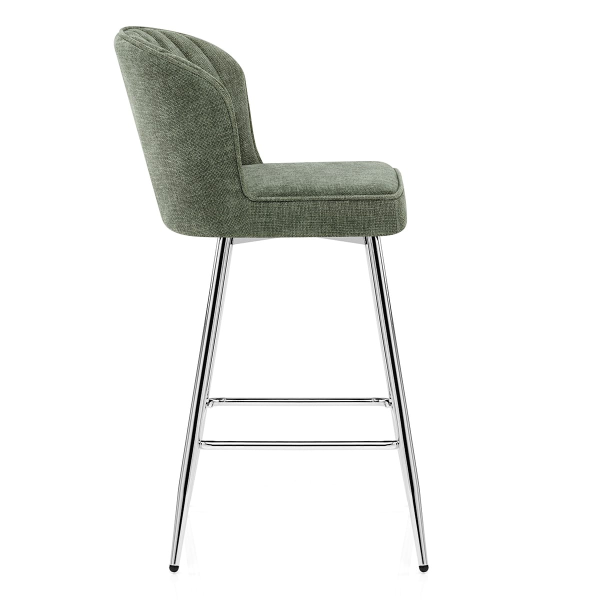 Chase Bar Stool Green Fabric