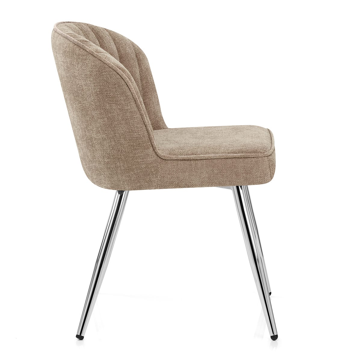 Chase Dining Chair Beige Fabric
