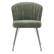 Chase Dining Chair Green Fabric