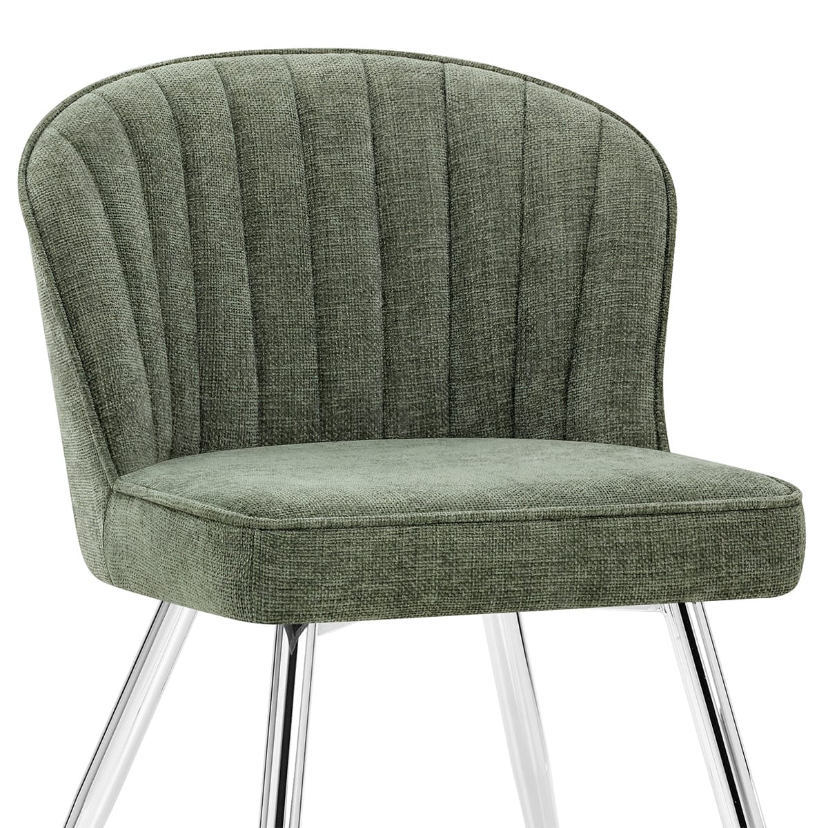 Chase Dining Chair Green Fabric