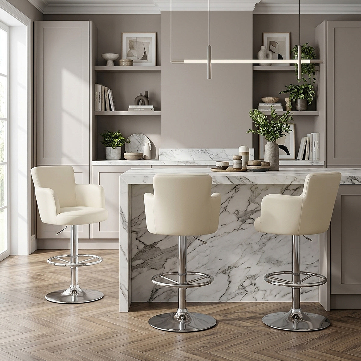 Chateau Bar Stool Cream