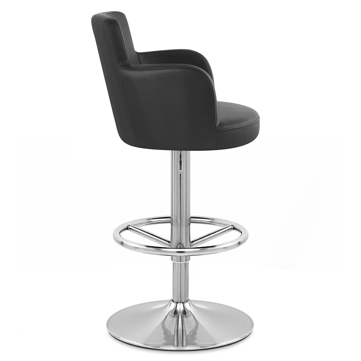 Chateau Brushed Bar Stool Black