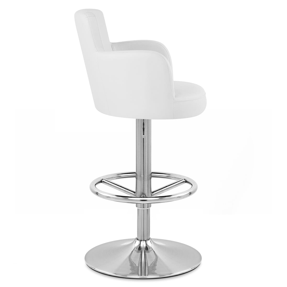 Chateau Brushed Bar Stool White