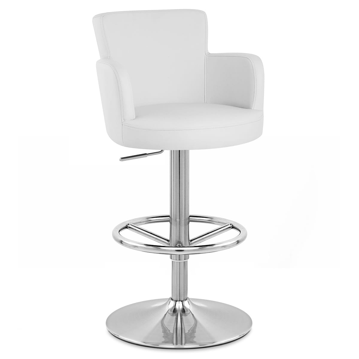 Chateau Brushed Bar Stool White