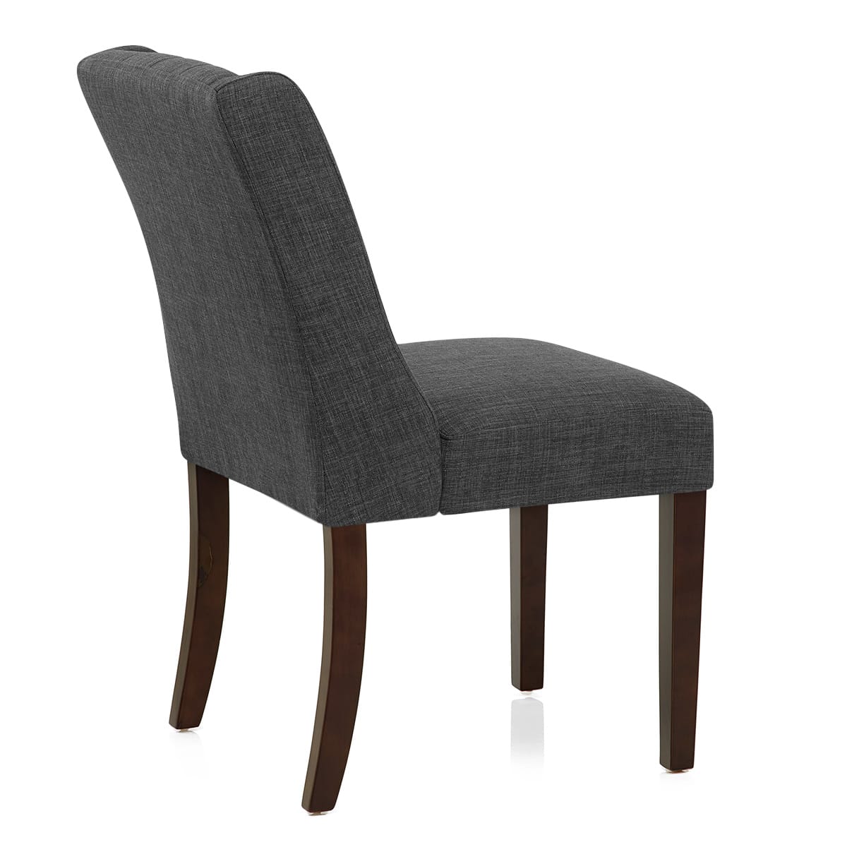 Chatsworth Walnut Dining Chair Charcoal