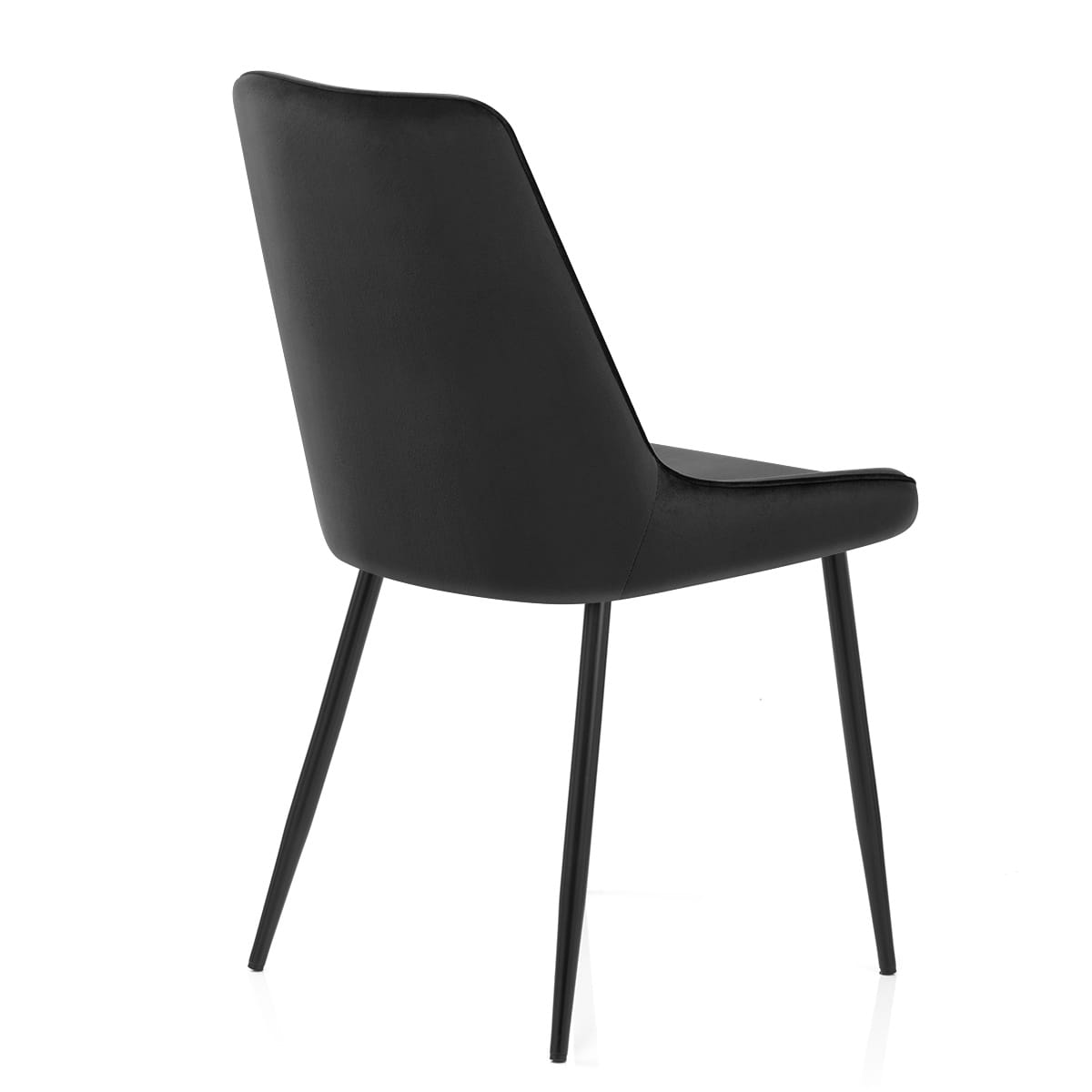 Chevy Dining Chair Black Velvet