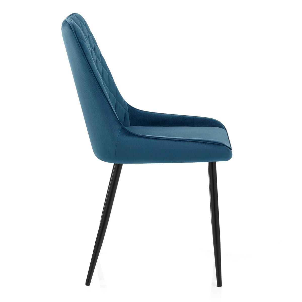 Chevy Dining Chair Blue Velvet