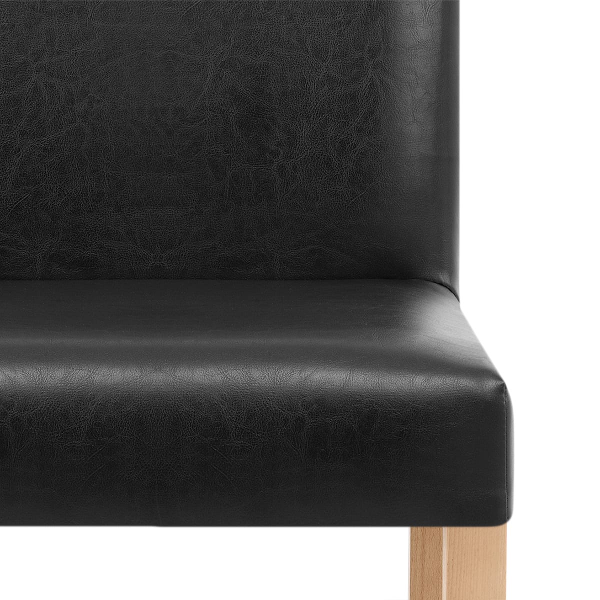 Chicago Oak Dining Chair in Black