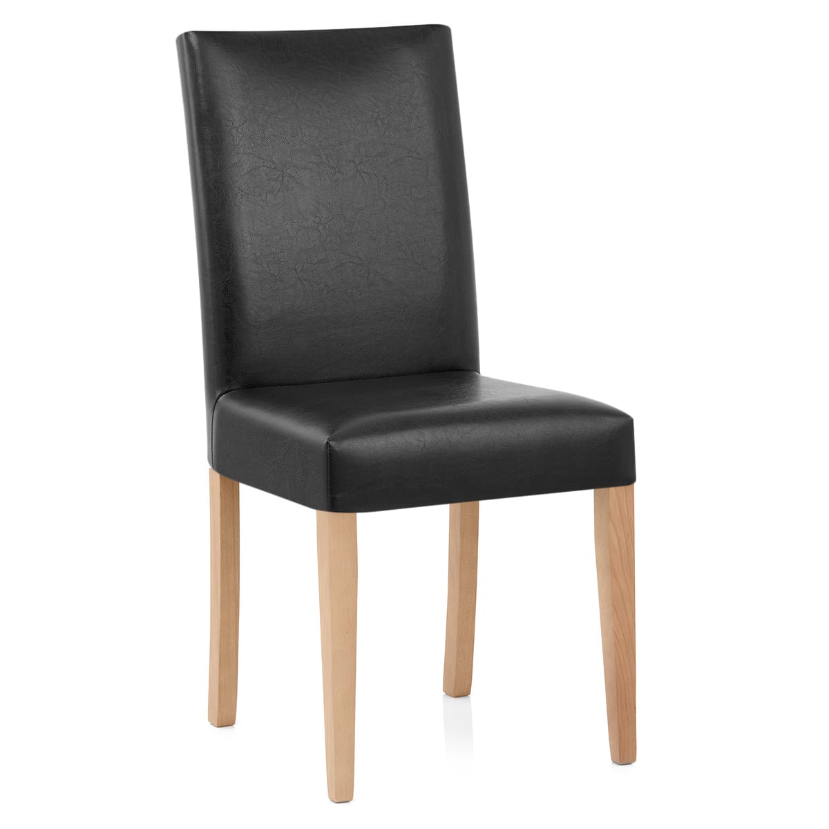 Chicago Oak Dining Chair in Black
