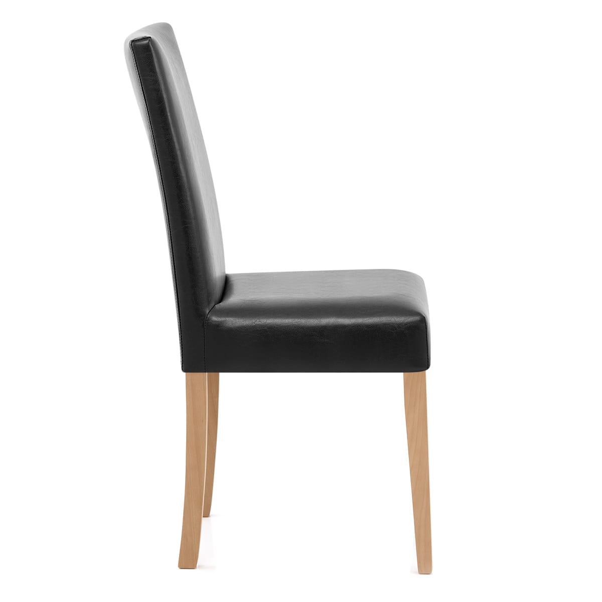 Chicago Oak Dining Chair in Black