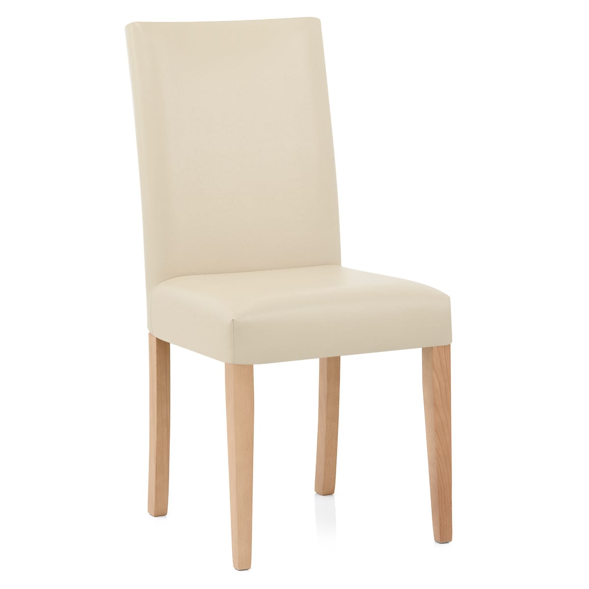 Chicago Oak Dining Chair in Cream