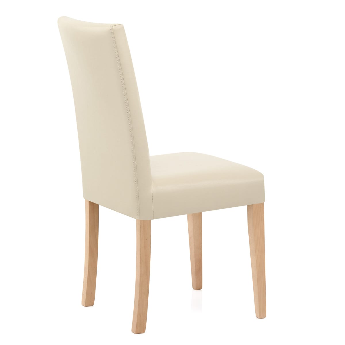 Chicago Oak Dining Chair in Cream