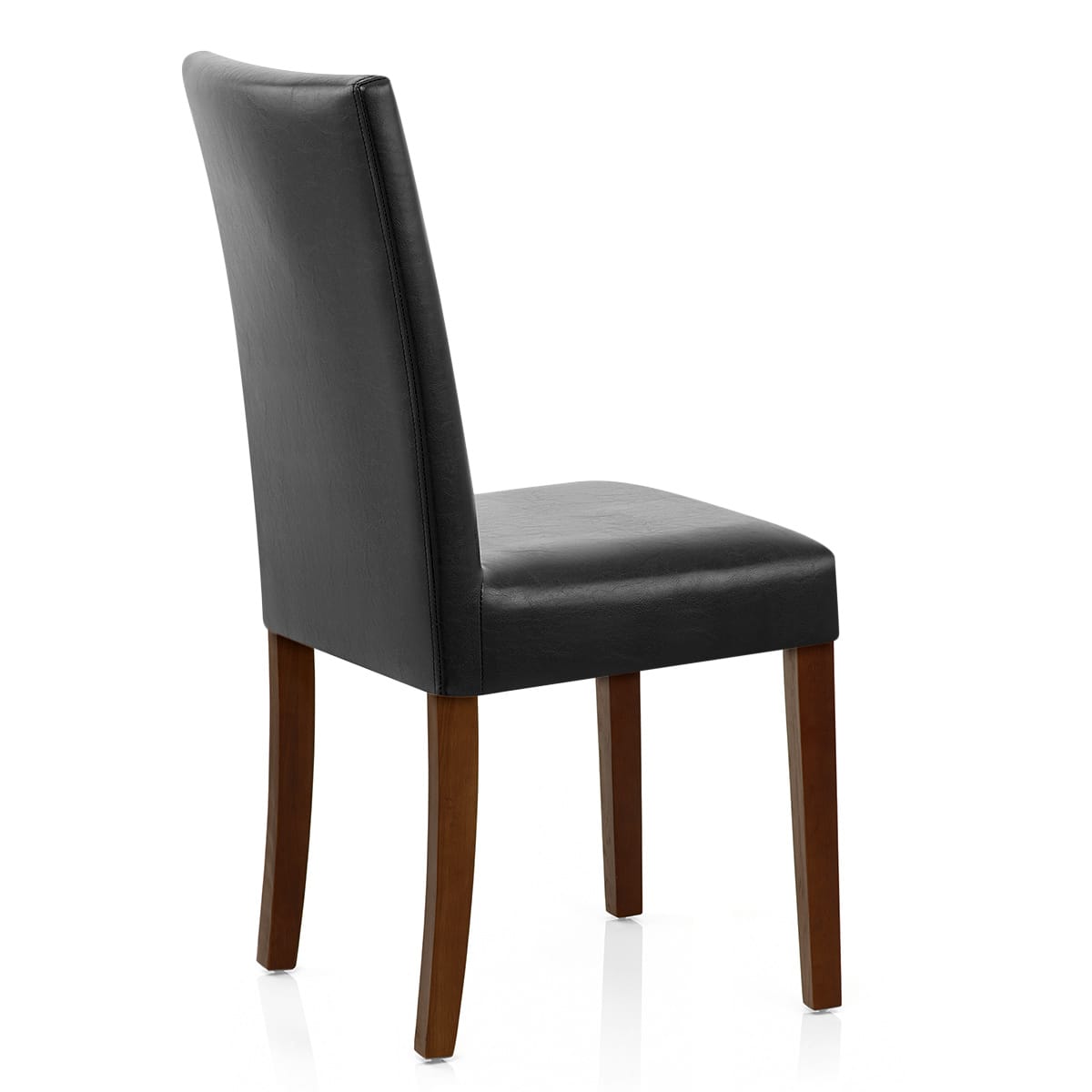Chicago Walnut Dining Chair Black