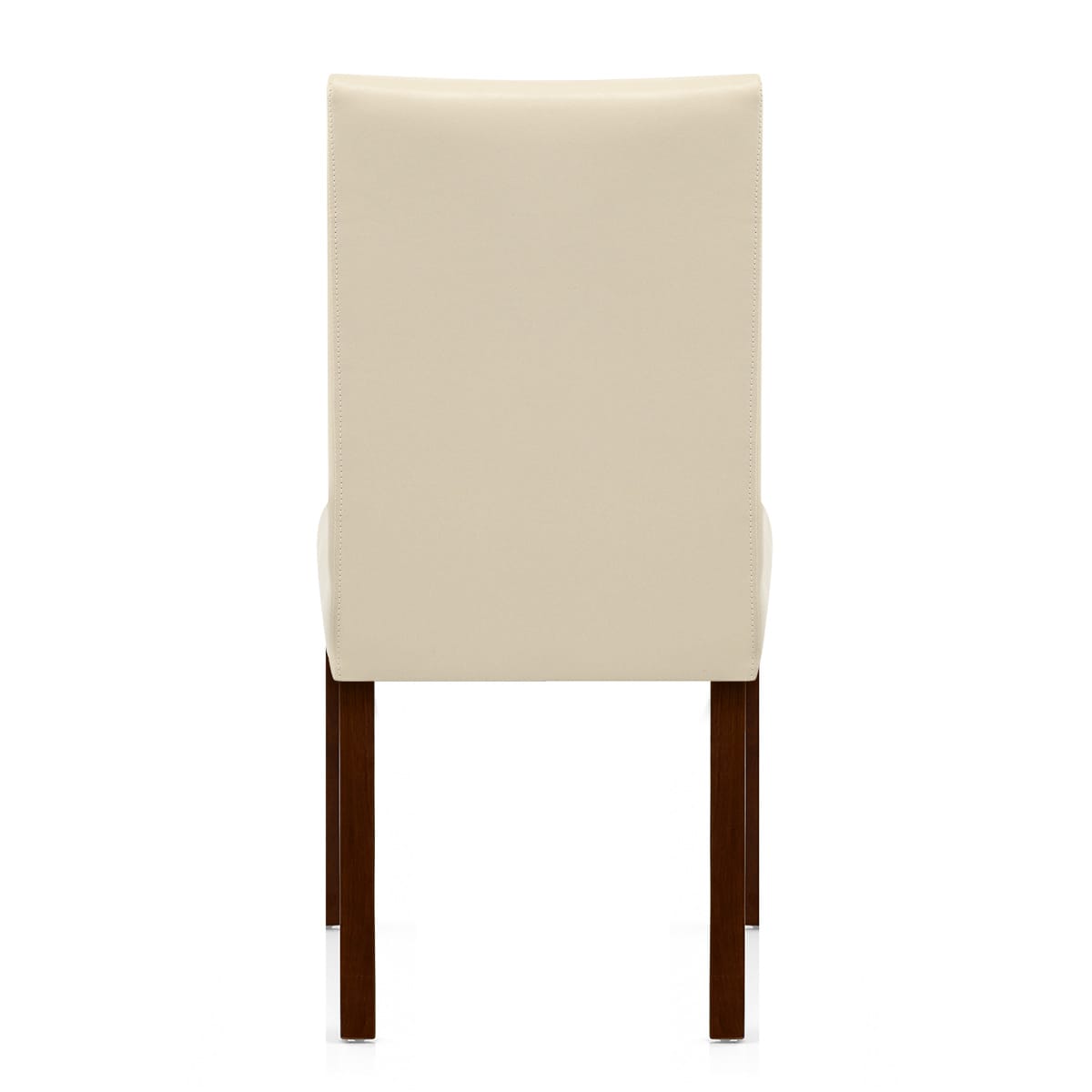 Chicago Walnut Dining Chair Cream