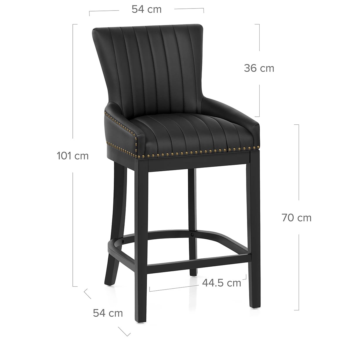 Chiltern Bar Stool Black