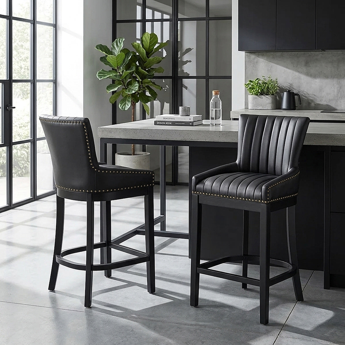 Chiltern Bar Stool Black