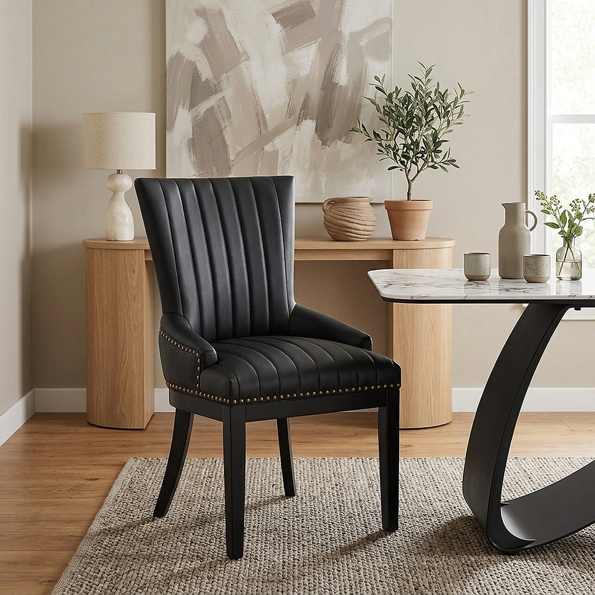 Chiltern Wooden Dining Chair Black