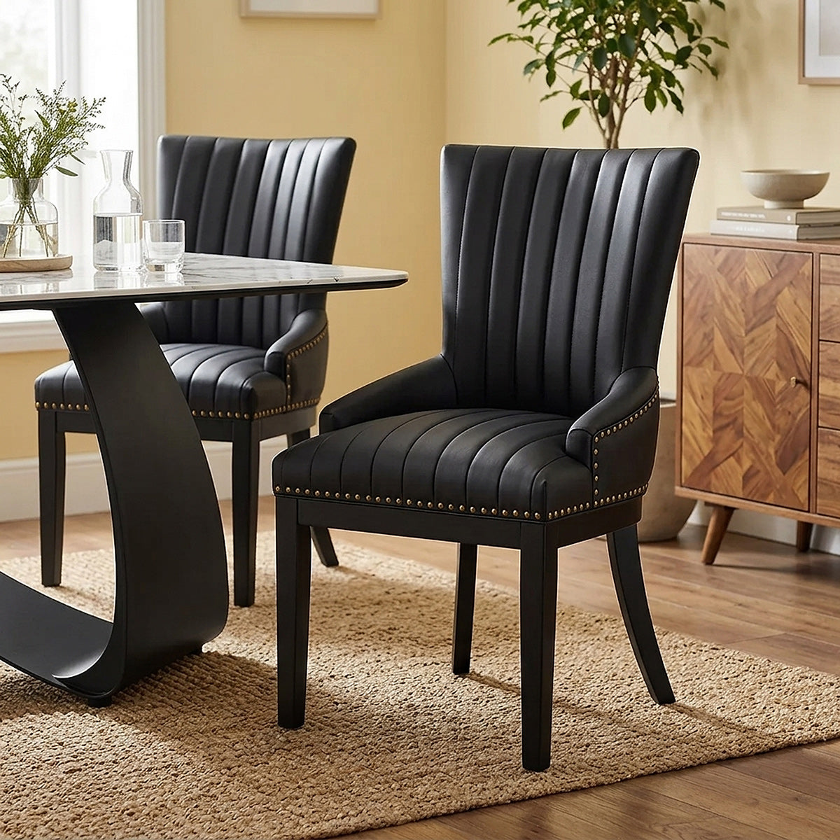 Chiltern Wooden Dining Chair Black