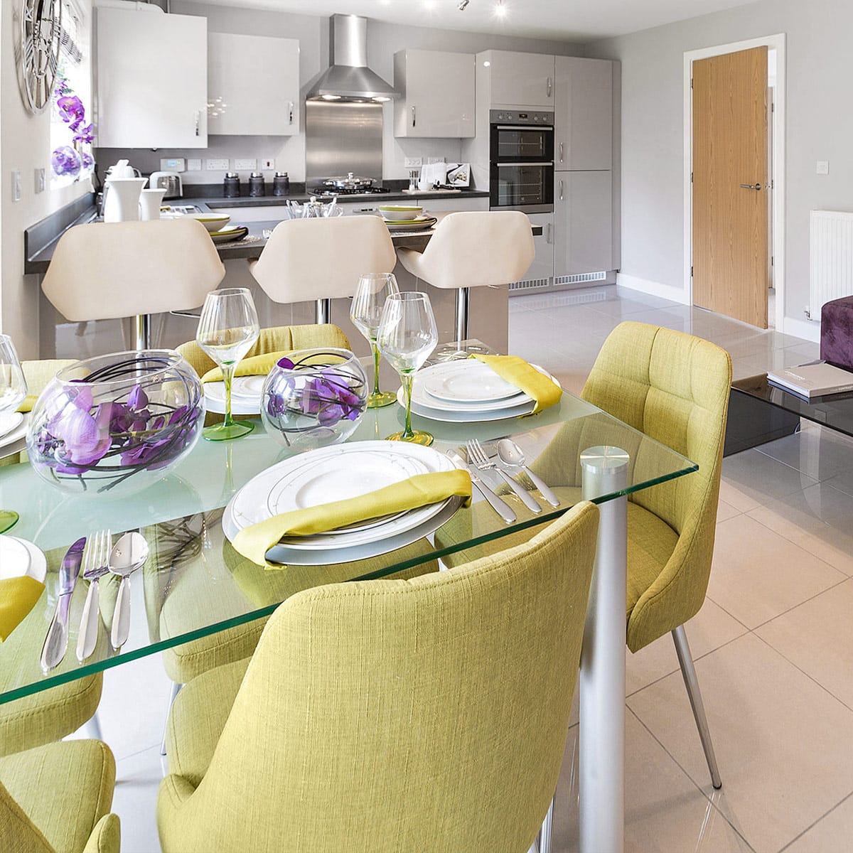 Christiana Brushed Stool Cream