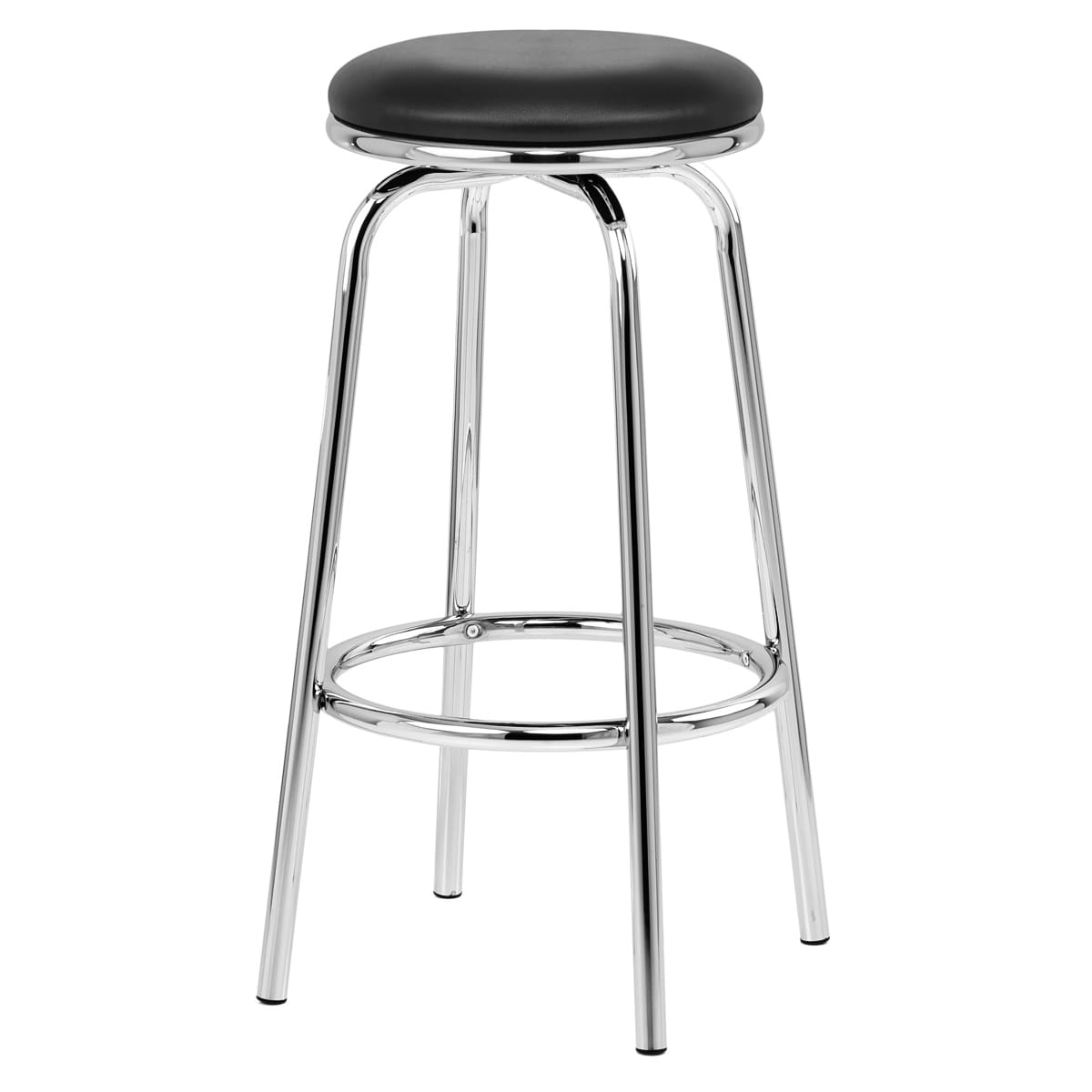 Chrome Stool - Pack Of 2