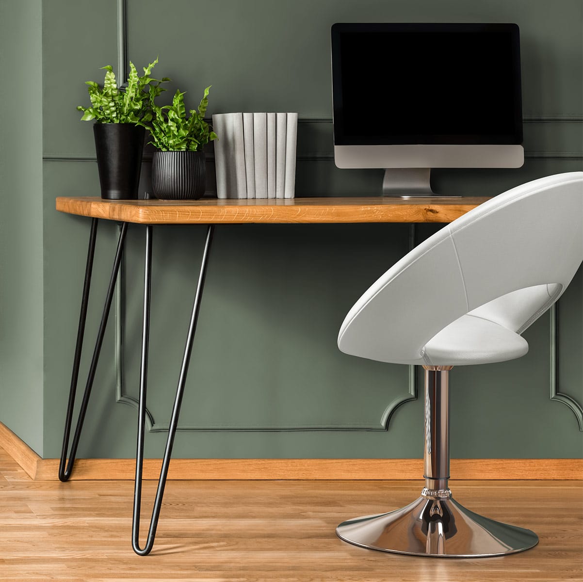 Clementine Chair White