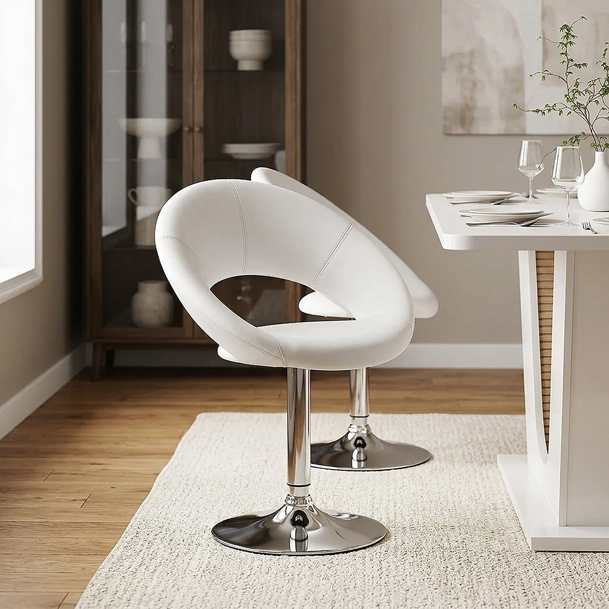 Clementine Chair White