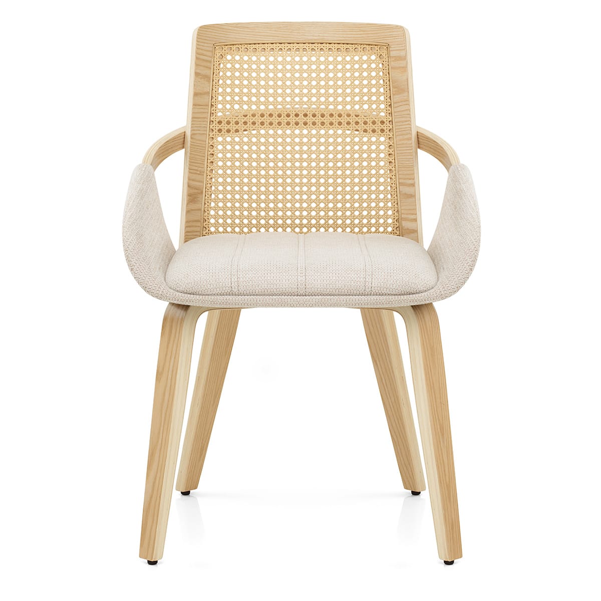 Cleveland Dining Chair Beige Fabric