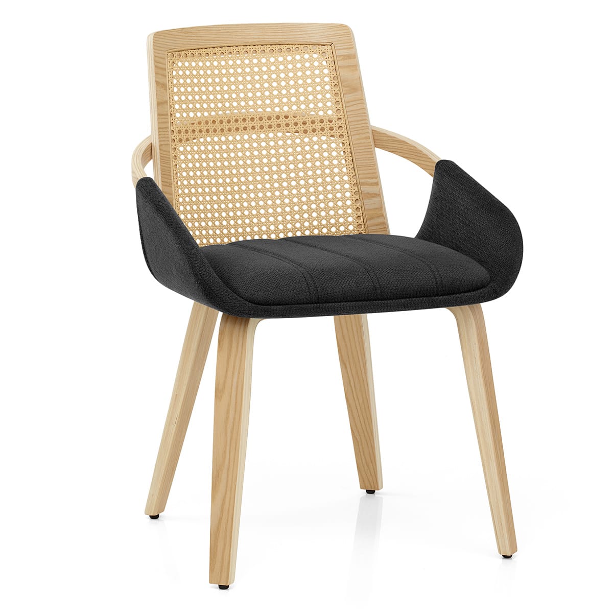 Cleveland Dining Chair Black Fabric