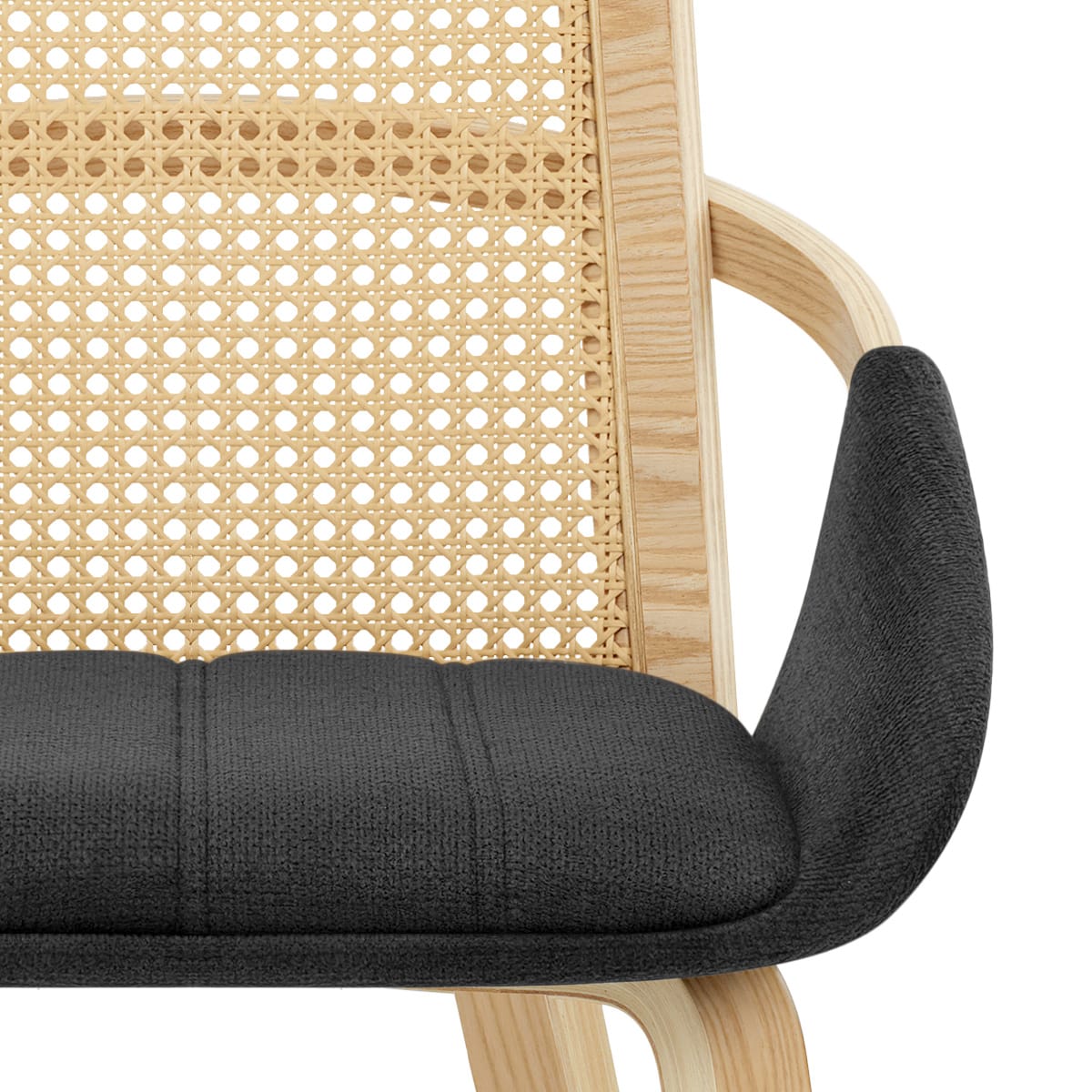 Cleveland Dining Chair Black Fabric