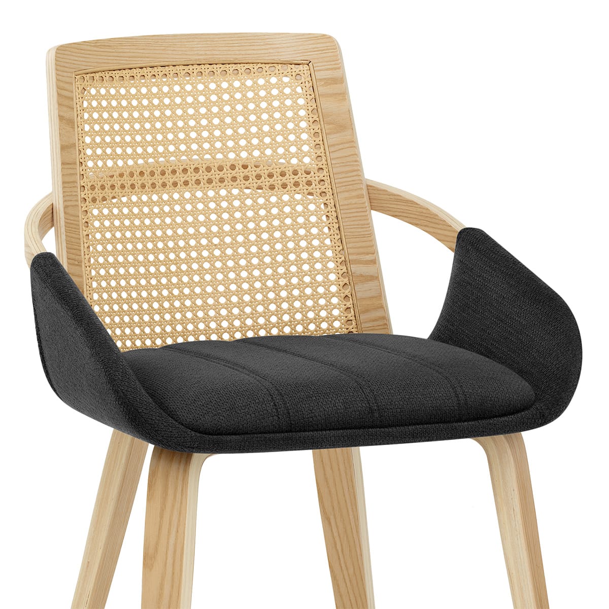 Cleveland Dining Chair Black Fabric