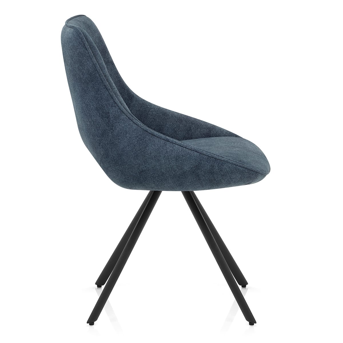 Cloud Dining Chair Blue Fabric