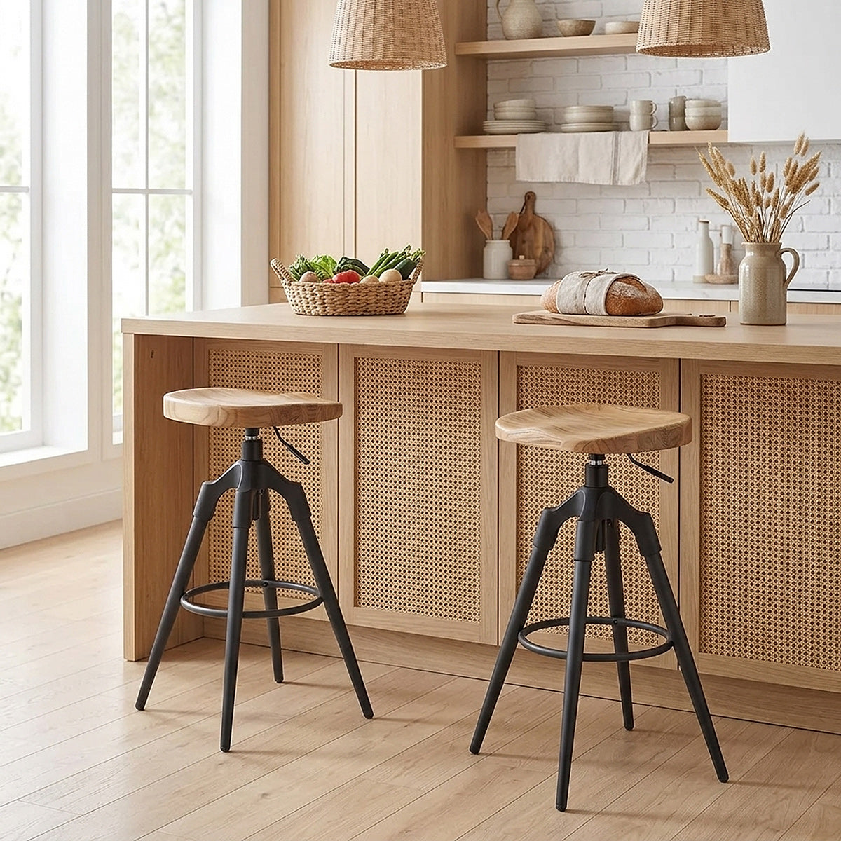 Compass Industrial Stool