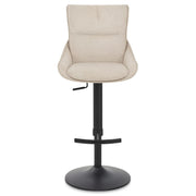 Creed Bar Stool Beige Fabric