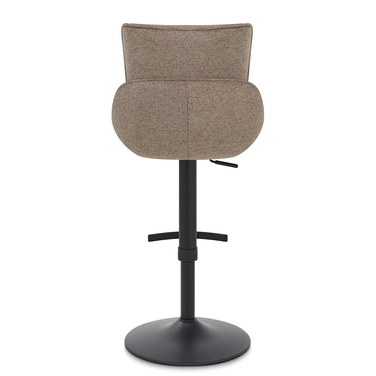 Creed Bar Stool Brown Fabric