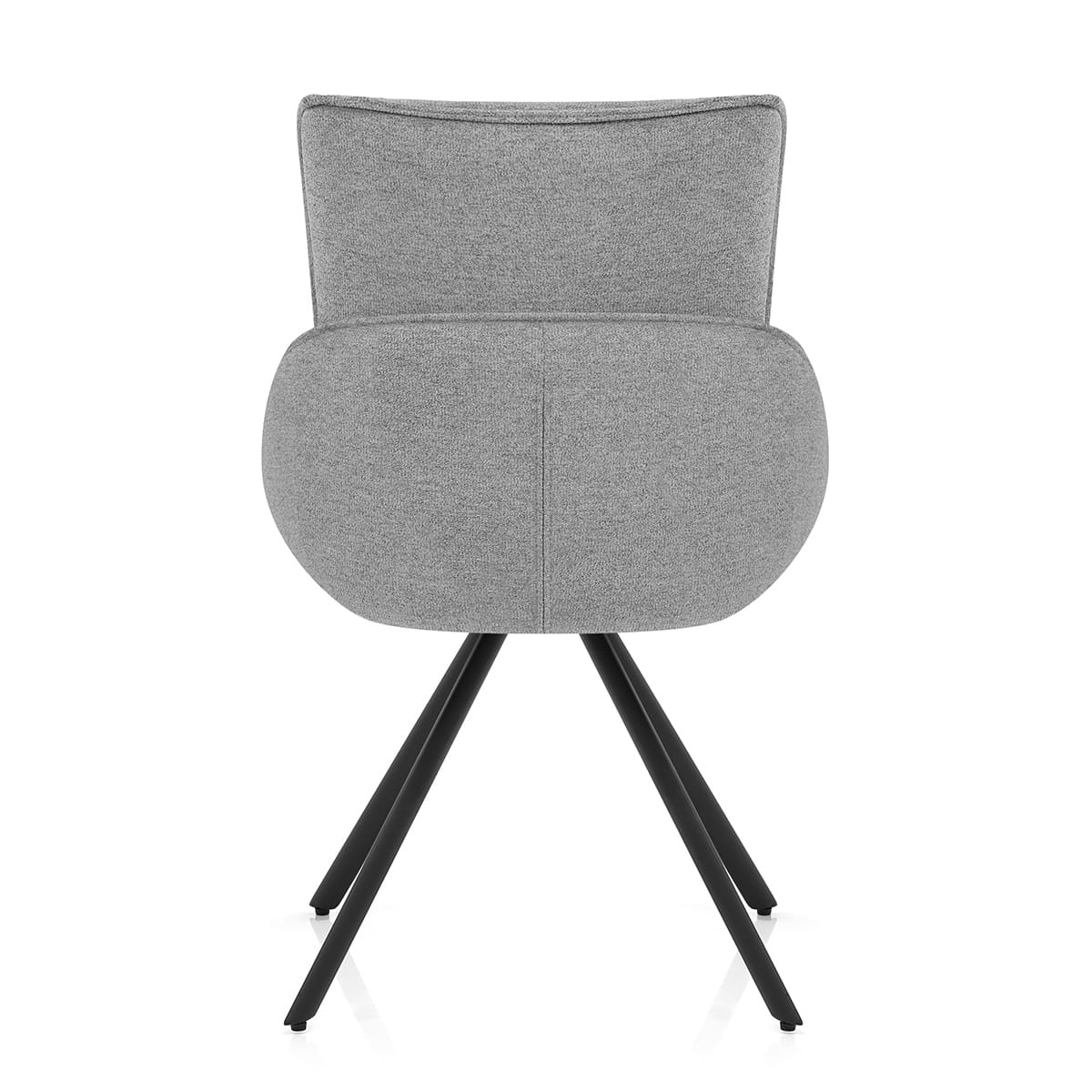 Creed Dining Chair Light Grey Fabric