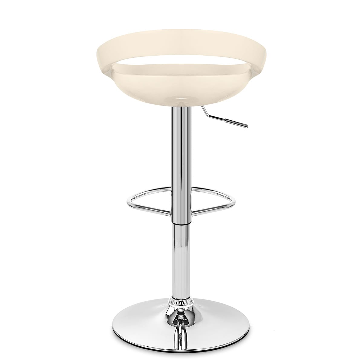 Crescent Bar Stool Cream