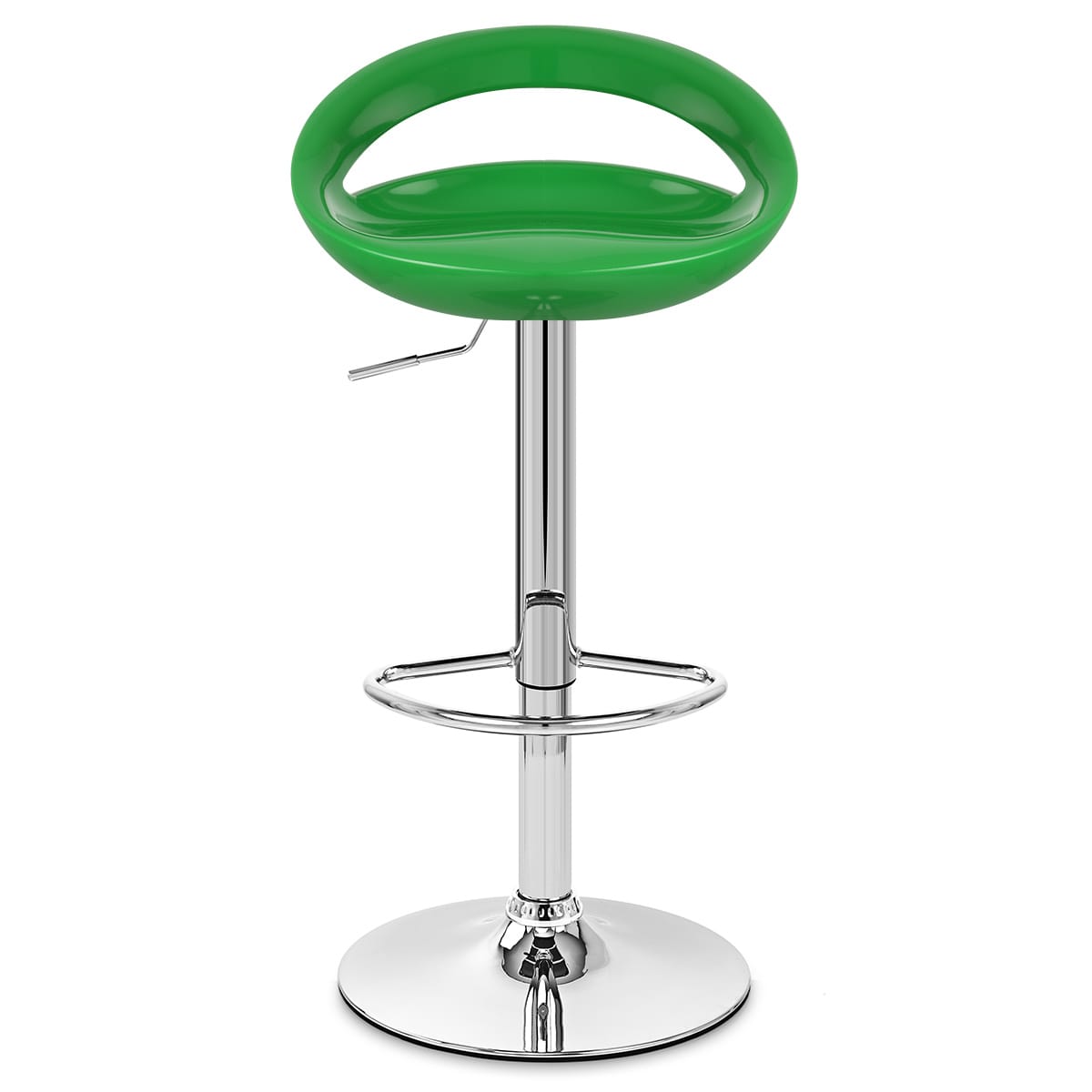Crescent Bar Stool Green