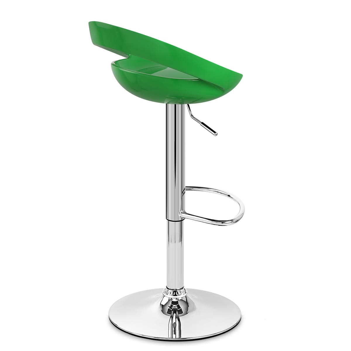 Crescent Bar Stool Green