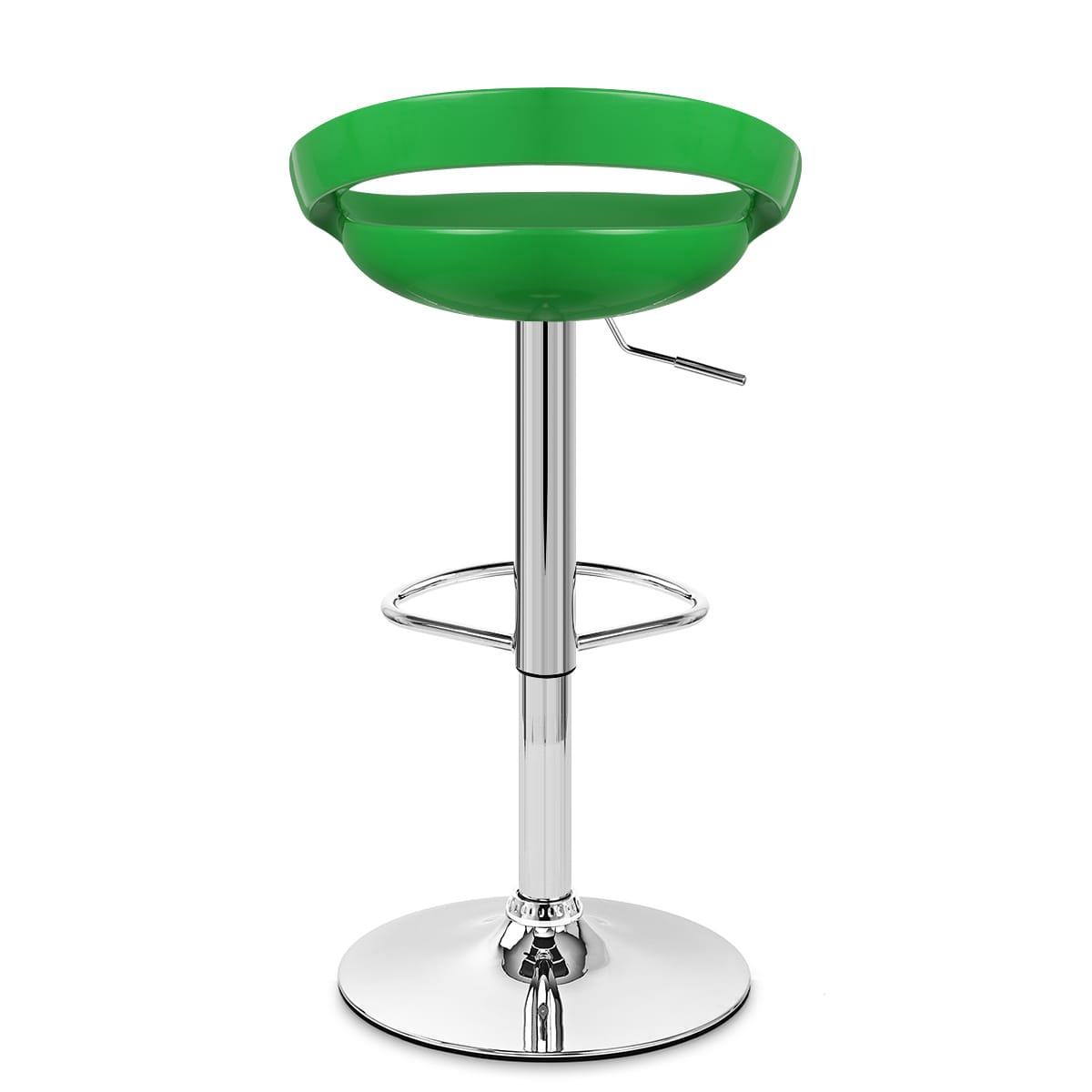 Crescent Bar Stool Green