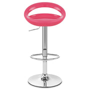 Crescent Bar Stool Pink
